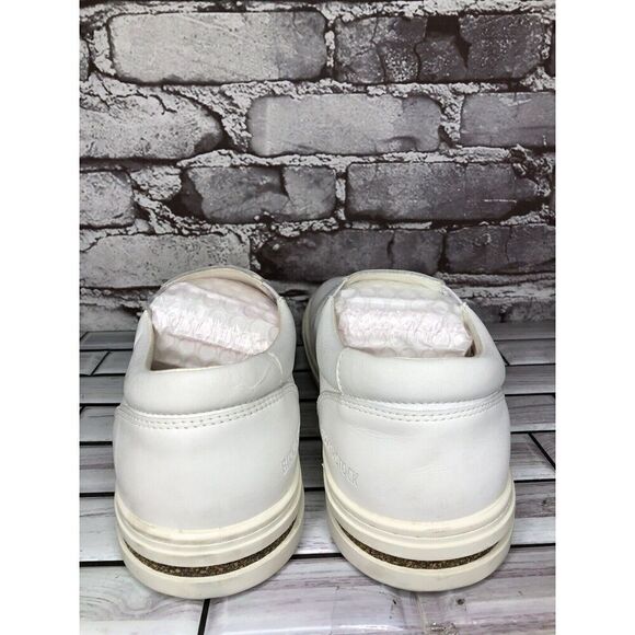 Birkenstock White Leather Oswego Slip On Loafers Shoes Women Sz 42EU/11M US - Picture 5 of 16